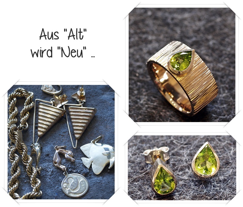 Collage Aus Alt wird Neu