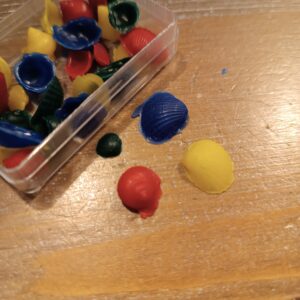Viele bunte Muscheln