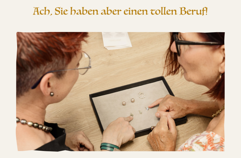 Goldschmiedin als Beruf